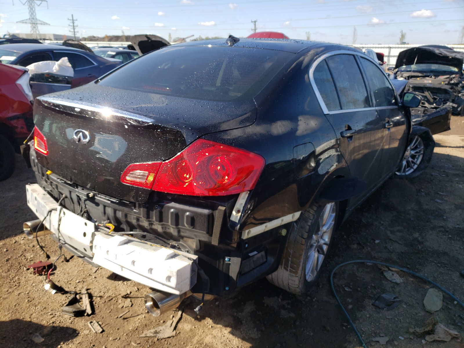 Photo 4 from auction – 2011 INFINITI G37 with VIN JN1CV6AR8BM354619