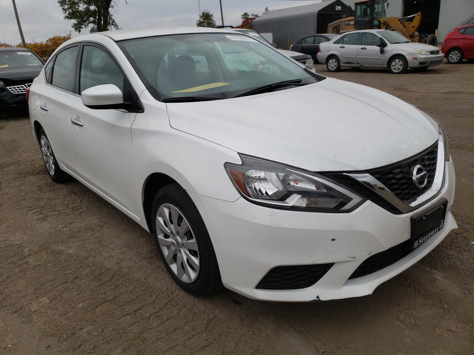 NISSAN SENTRA S 2018 with VIN 3N1AB7AP1JY228781 - Photo from auction