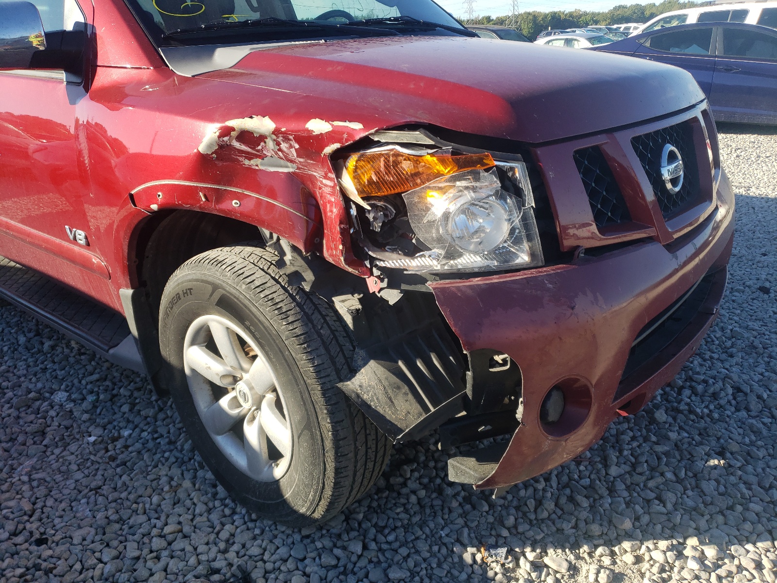 Photo 9 from auction – 2008 NISSAN ARMADA SE with VIN 5N1AA08D48N615539