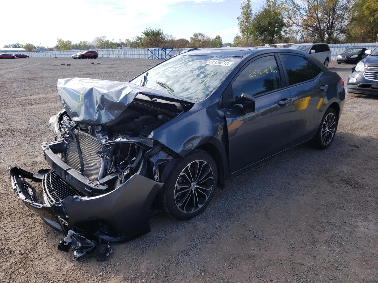 Photo 2 from auction – 2015 TOYOTA COROLLA L with VIN 2T1BURHE4FC233539