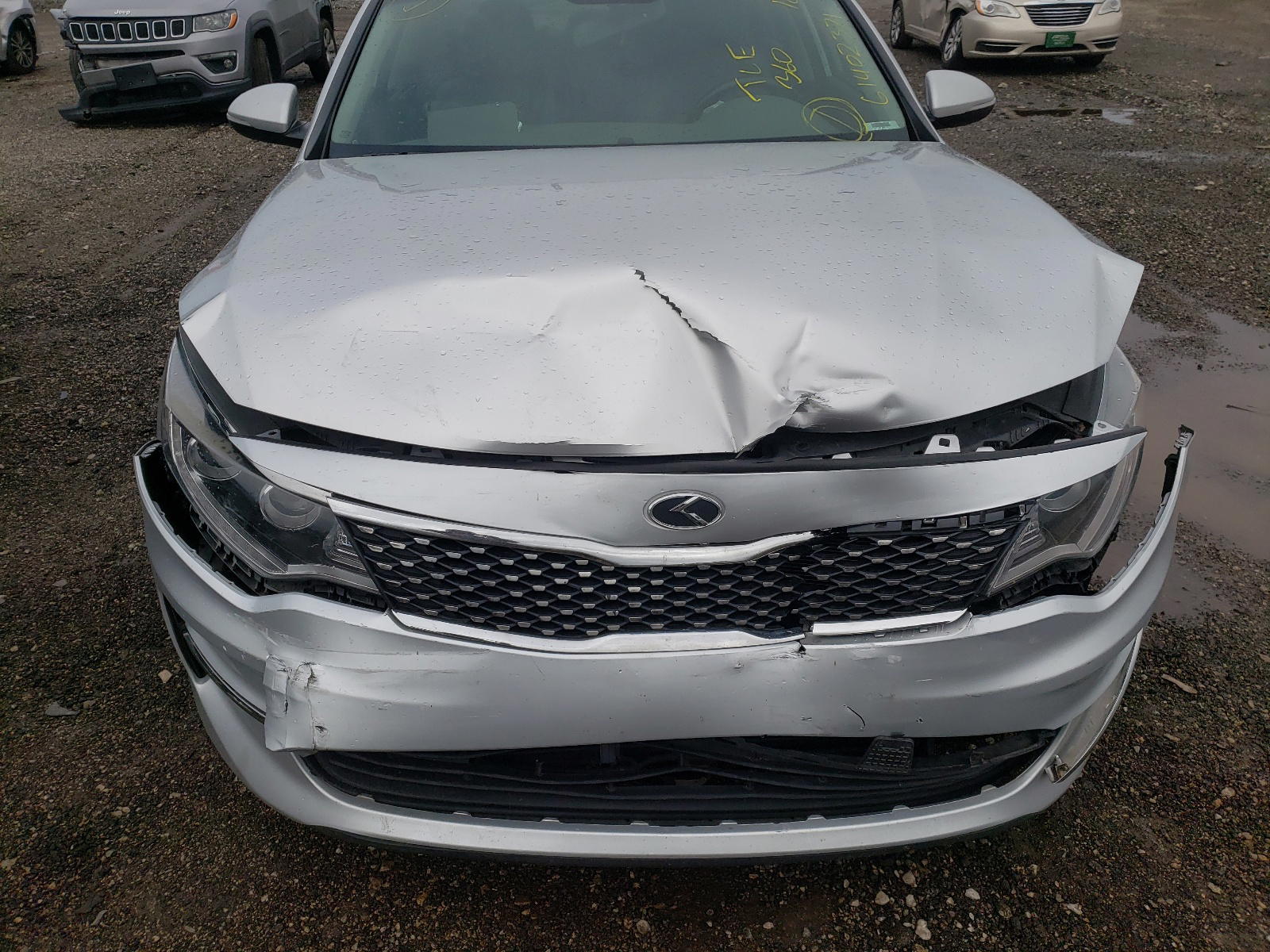 Photo 9 from auction – 2016 KIA OPTIMA EX with VIN 5XXGU4L31GG009718