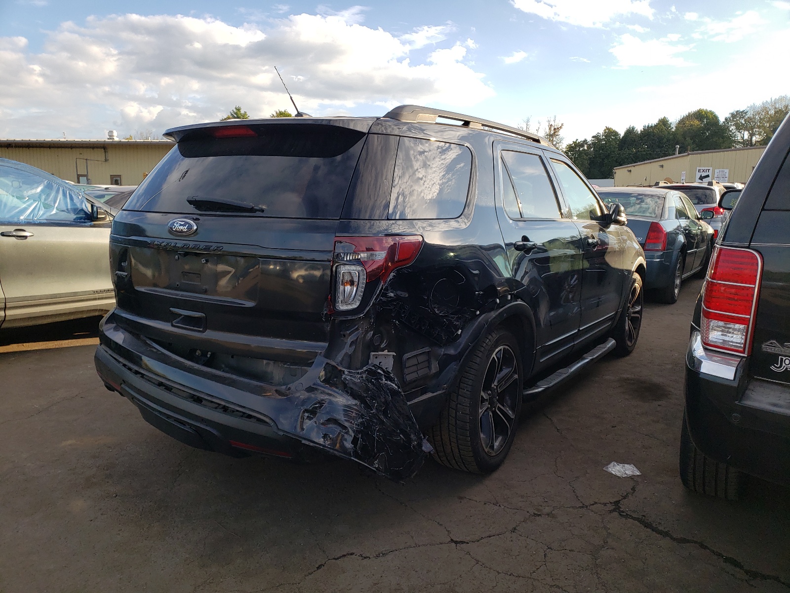 Photo 4 from auction – 2015 FORD EXPLORER S with VIN 1FM5K8GT0FGC55757