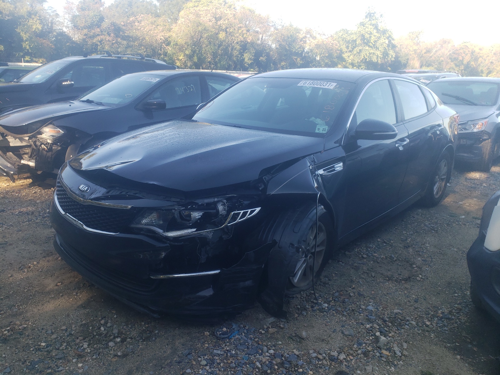 Photo 2 from auction – 2016 KIA OPTIMA LX with VIN 5XXGT4L36GG098947