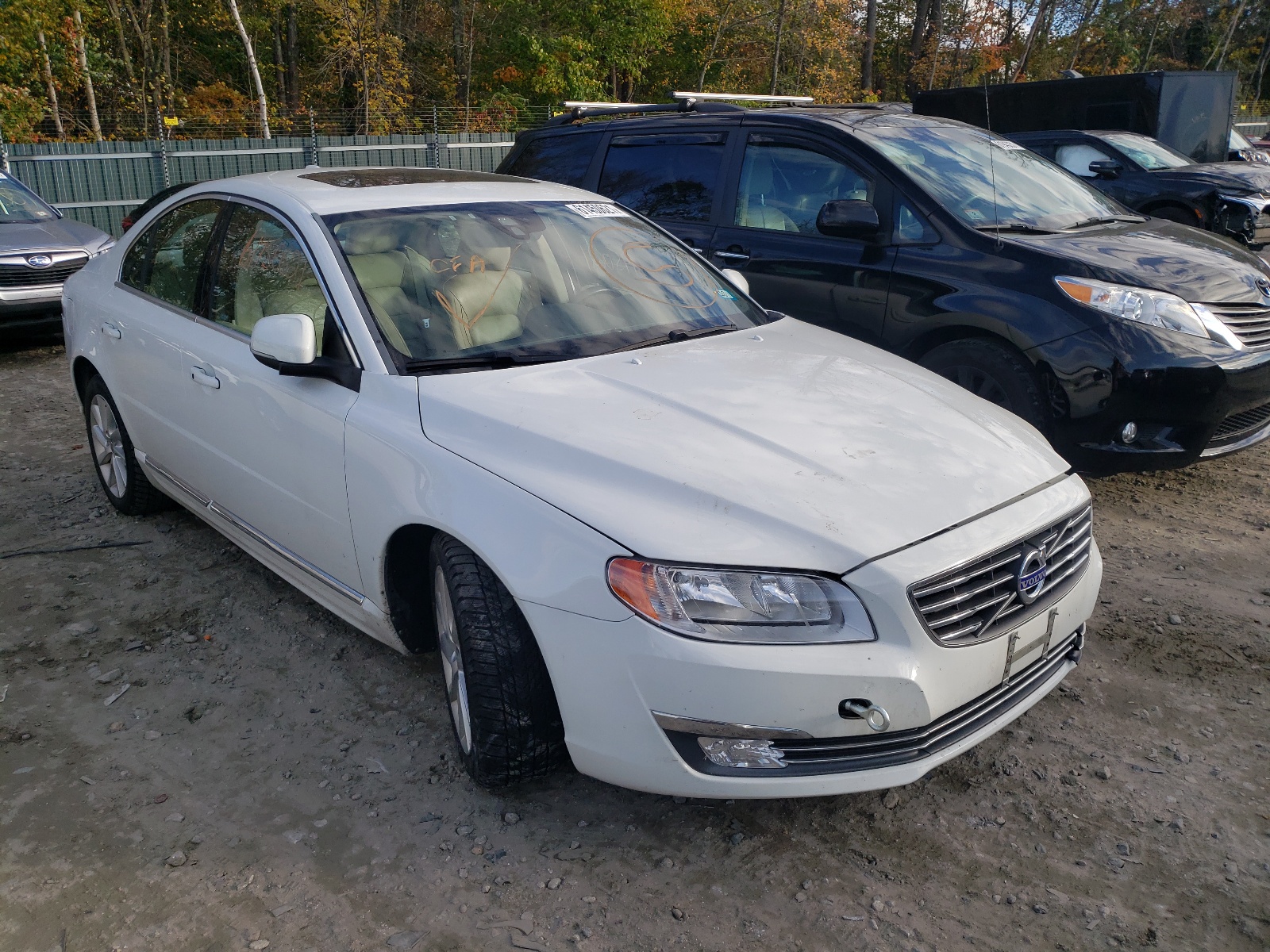 VOLVO S80 PREMIE 2015 with VIN YV140MAK5F1186270 - Photo from auction