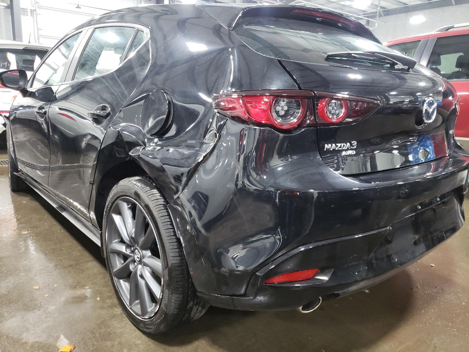 Photo 3 from auction – 2021 MAZDA 3 SELECT with VIN JM1BPBKL3M1345997