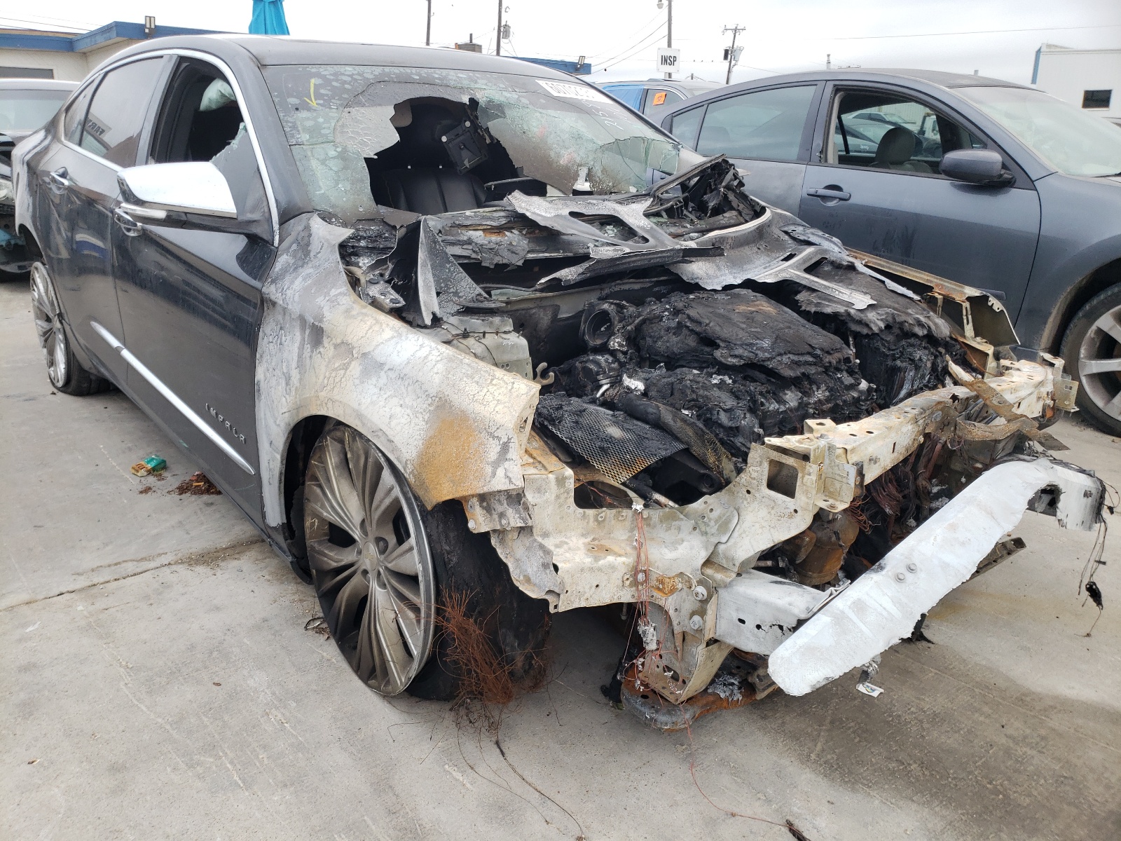 CHEVROLET IMPALA LTZ 2015 with VIN 2G1165S32F9133955 - Photo from auction