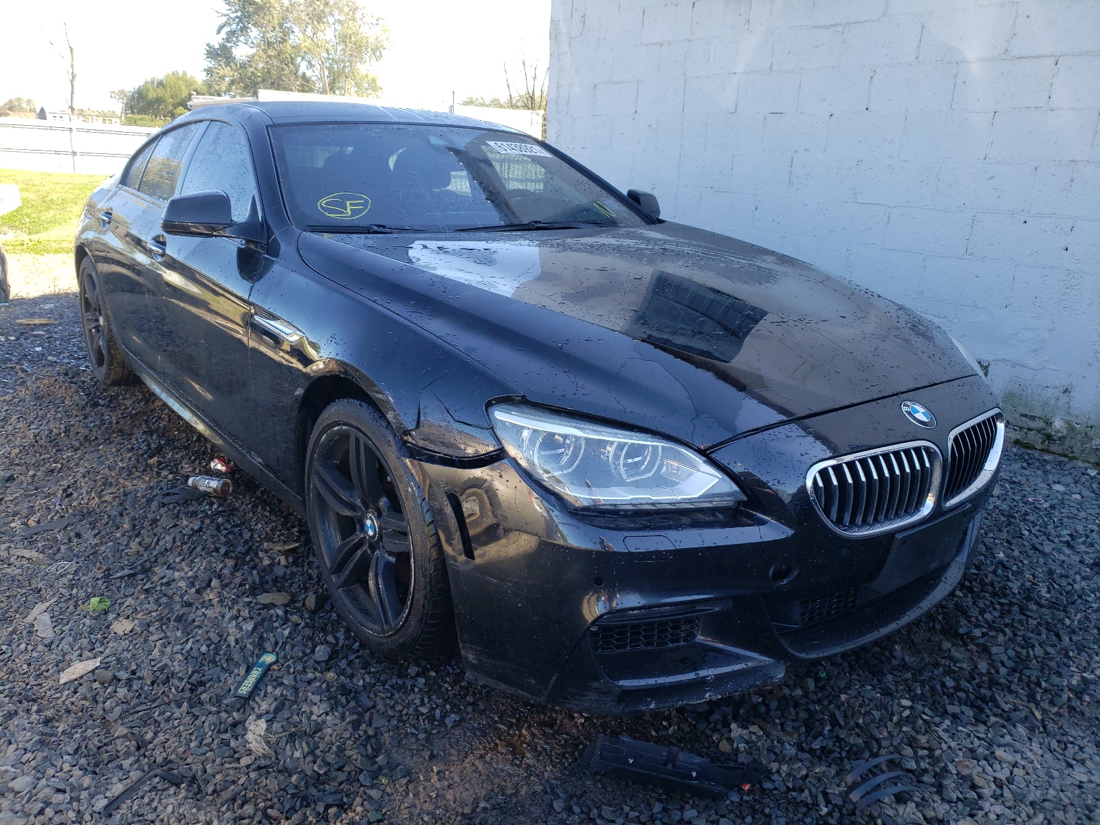 BMW 640 I GRAN 2014 with VIN WBA6A0C56ED317504 - Photo from auction