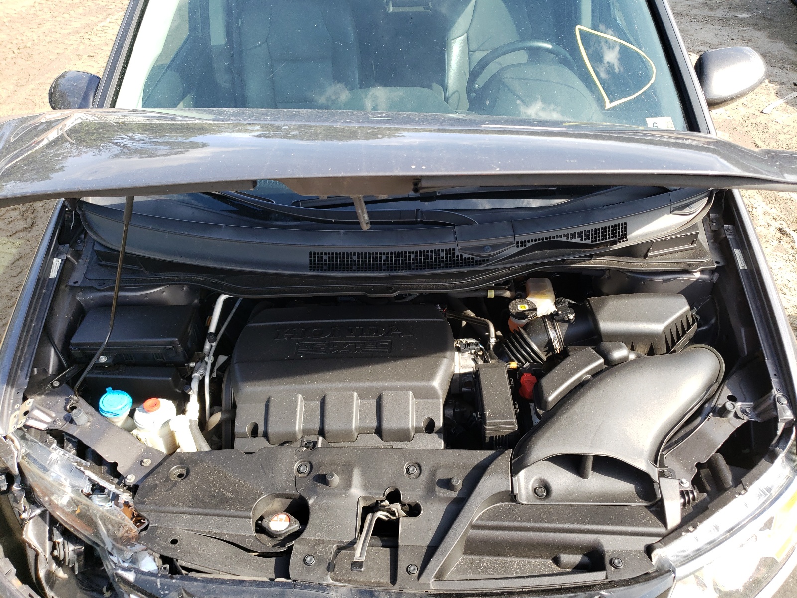 Photo 7 from auction – 2015 HONDA ODYSSEY EX with VIN 5FNRL5H60FB076994