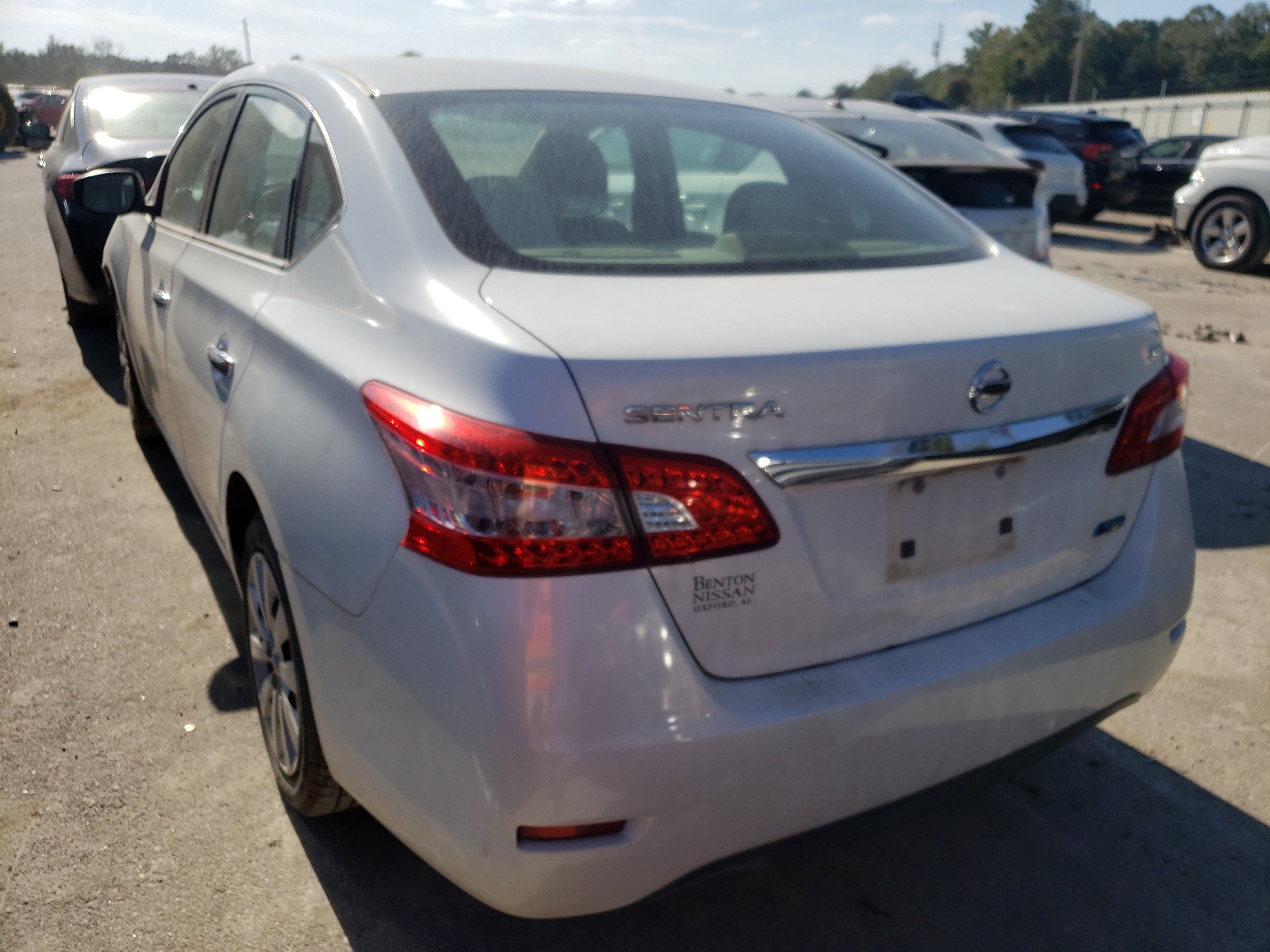 Photo 3 from auction – 2014 NISSAN SENTRA S with VIN 3N1AB7AP5EY326797