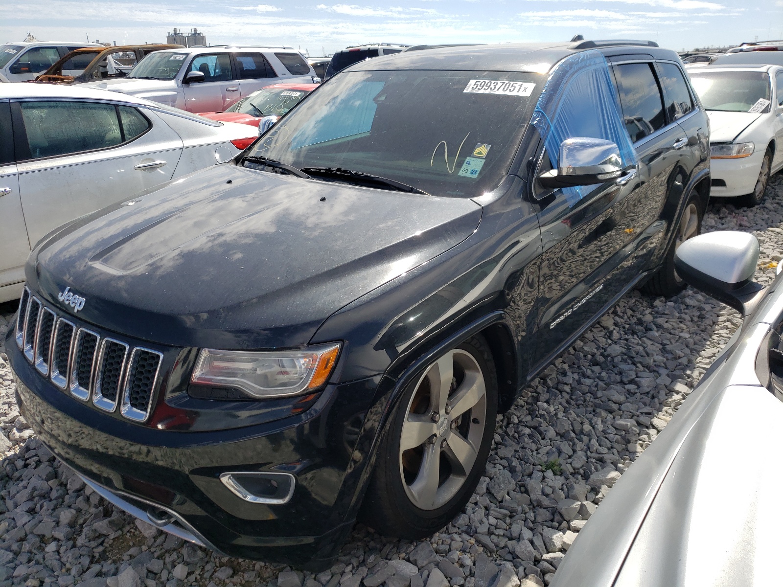Photo 2 from auction – 2014 JEEP GRAND CHER with VIN 1C4RJFCT9EC105879