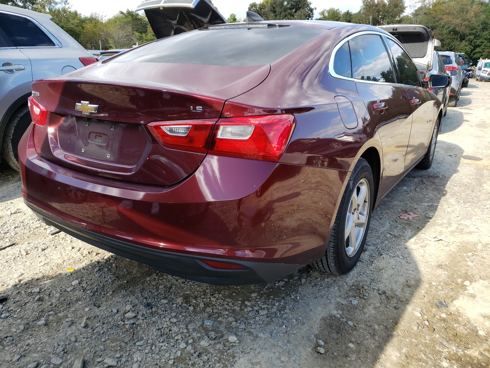 Photo 4 from auction – 2016 CHEVROLET MALIBU LS with VIN 1G1ZB5ST3GF277344