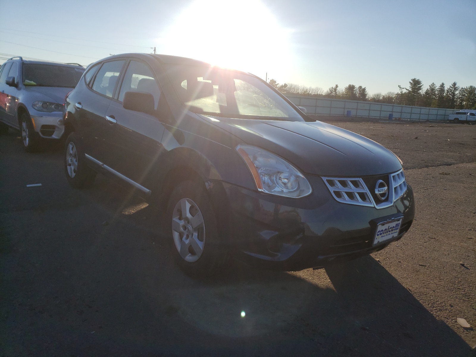 NISSAN ROGUE S 2013 with VIN JN8AS5MT0DW538429 - Photo from auction