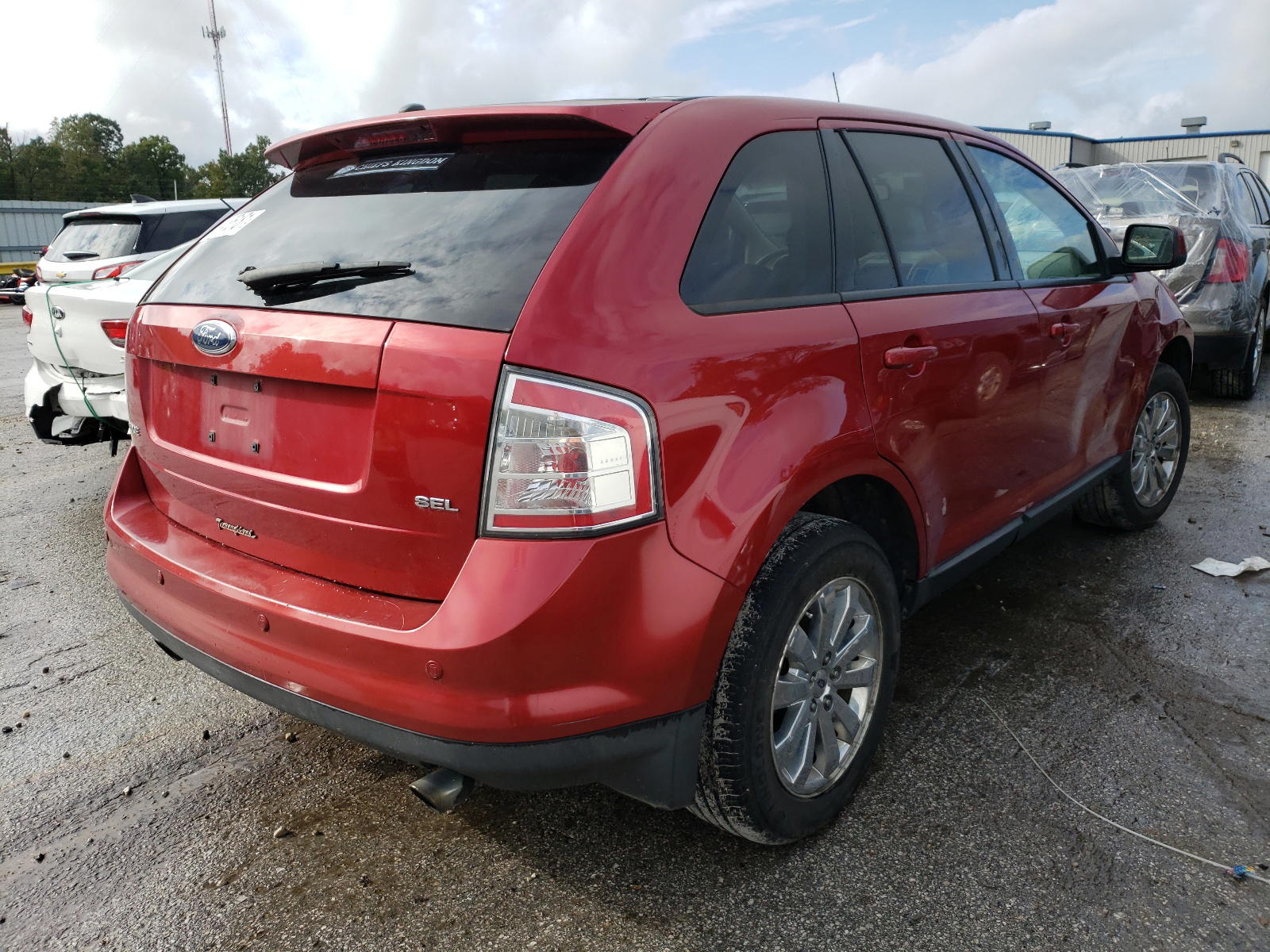 Photo 4 from auction – 2007 FORD EDGE SEL P with VIN 2FMDK39C67BB21923