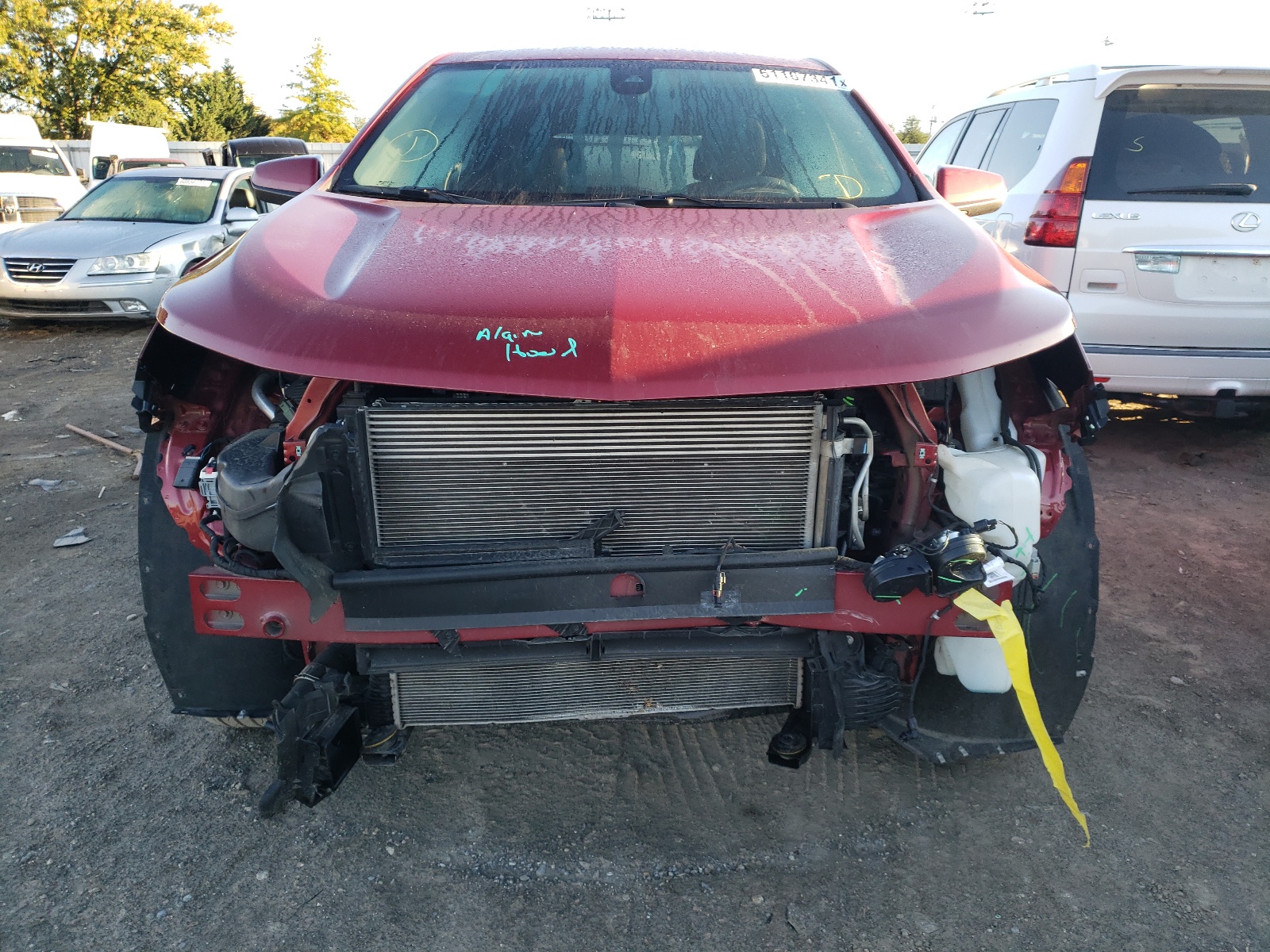 Photo 9 from auction – 2020 CHEVROLET EQUINOX LT with VIN 3GNAXUEV0LS663228