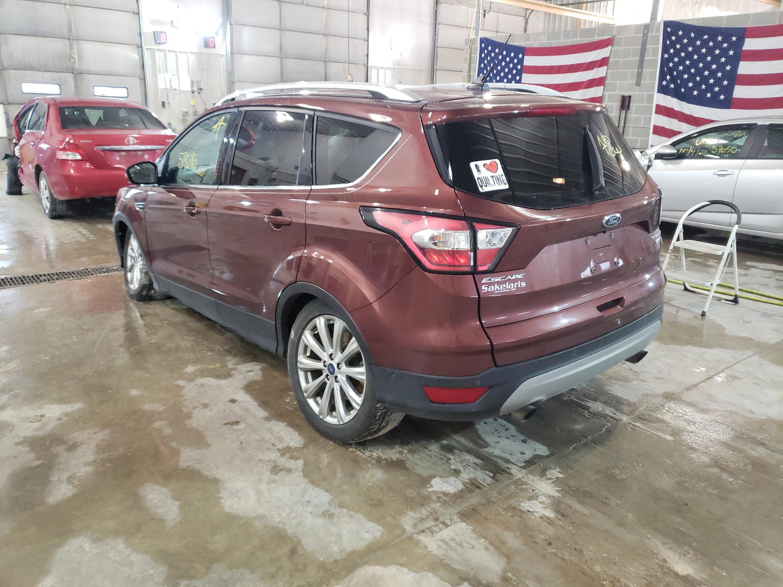 Photo 15 from auction – 2018 FORD ESCAPE TIT with VIN 1FMCU9J96JUC89748