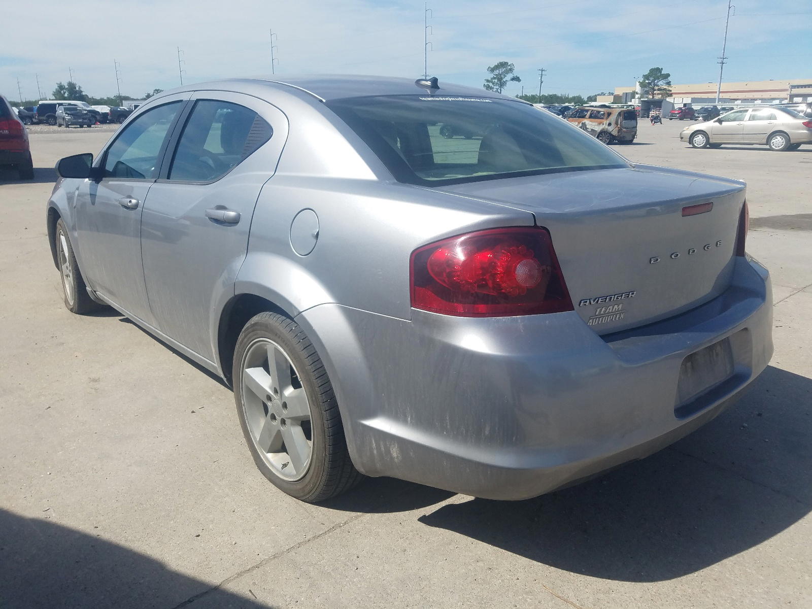 Photo 3 from auction – 2013 DODGE AVENGER SE with VIN 1C3CDZAB8DN657695