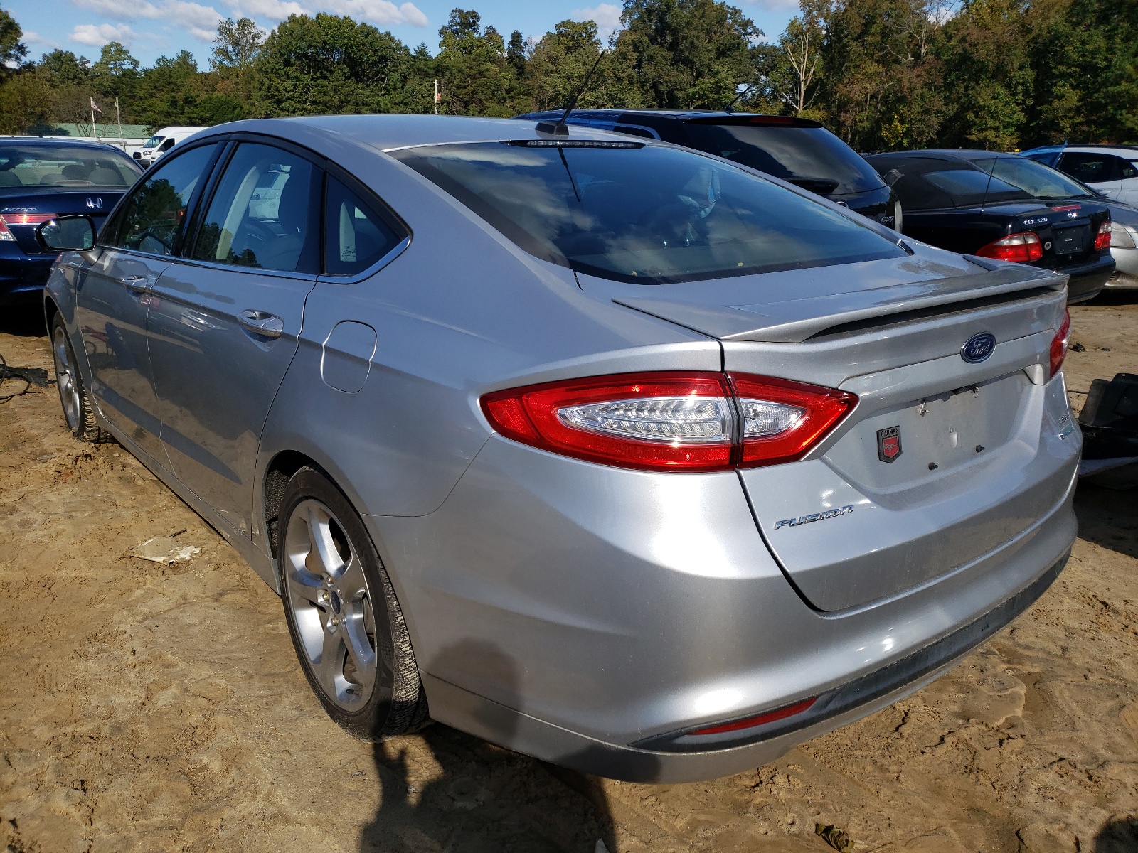 Photo 3 from auction – 2013 FORD FUSION SE with VIN 3FA6P0HR0DR294925