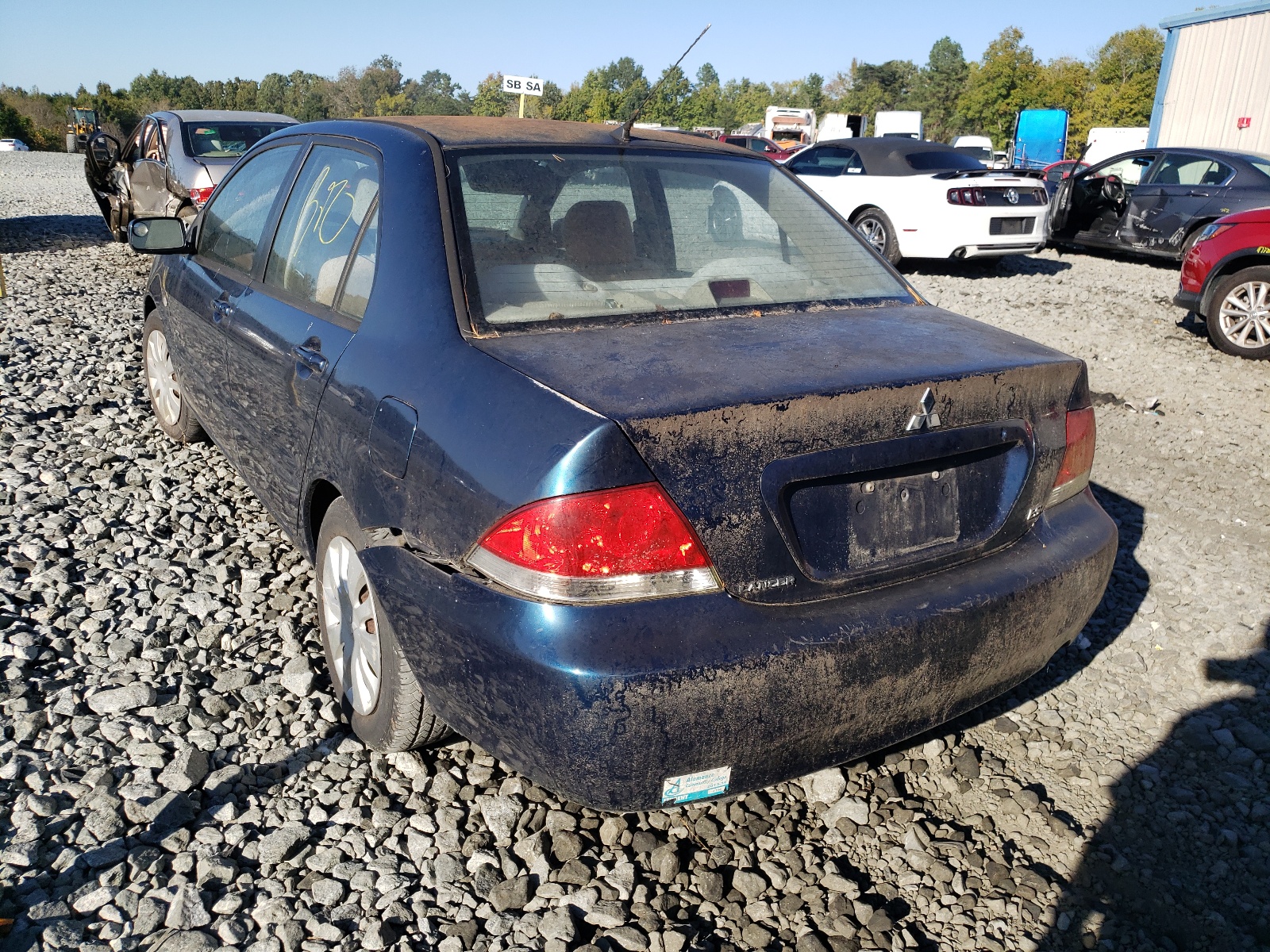 Photo 3 from auction – 2006 MITSUBISHI LANCER ES with VIN JA3AJ26E26U030519