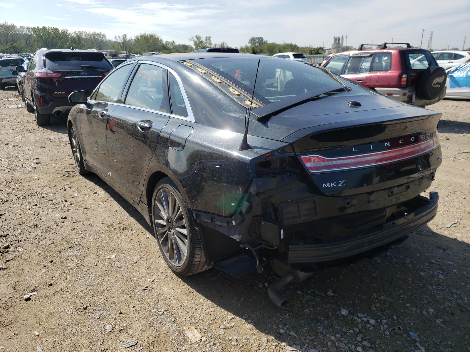 Photo 3 from auction – 2013 LINCOLN MKZ with VIN 3LN6L2JK7DR814077
