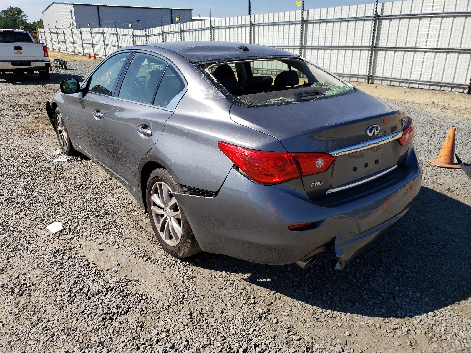 Photo 3 from auction – 2017 INFINITI Q50 BASE with VIN JN1CV7AR9HM682372