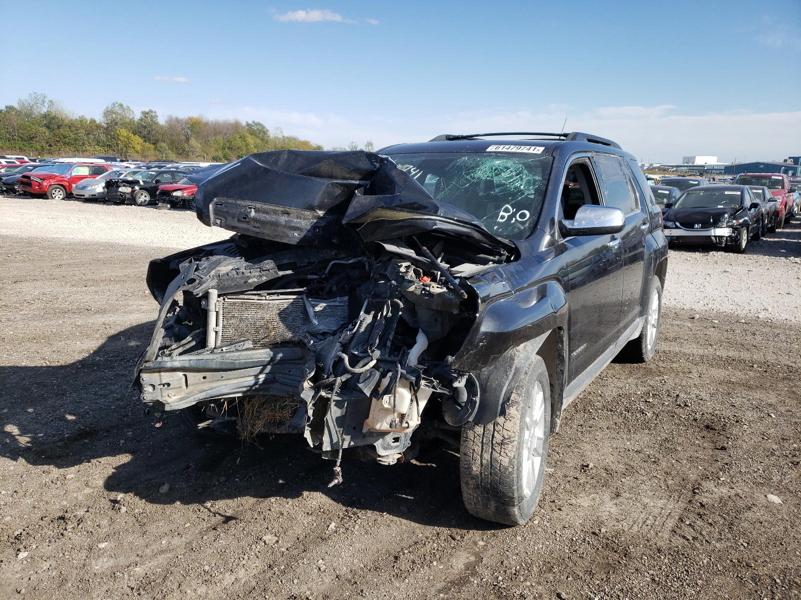 Photo 2 from auction – 2012 GMC TERRAIN SL with VIN 2GKFLTEK1C6332249