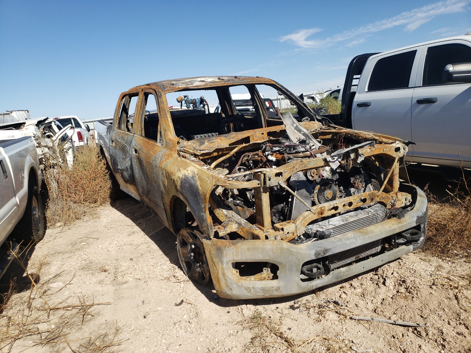 RAM 3500 TRADE 2021 with VIN 3C63R3GL2MG550779 - Photo from auction