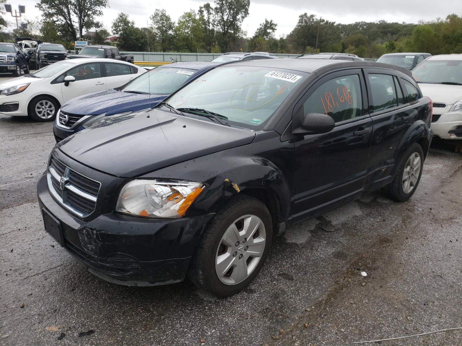 Photo 2 from auction – 2007 DODGE CALIBER SX with VIN 1B3HB48B97D343842