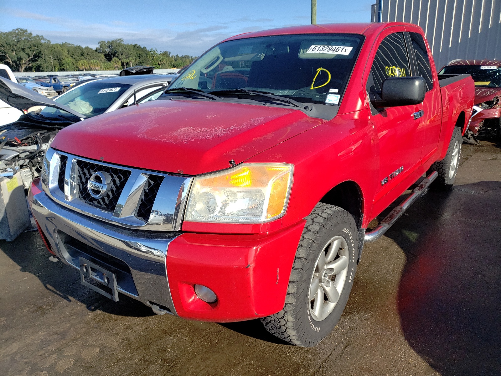 Photo 2 from auction – 2010 NISSAN TITAN XE with VIN 1N6AA0CC1AN319657