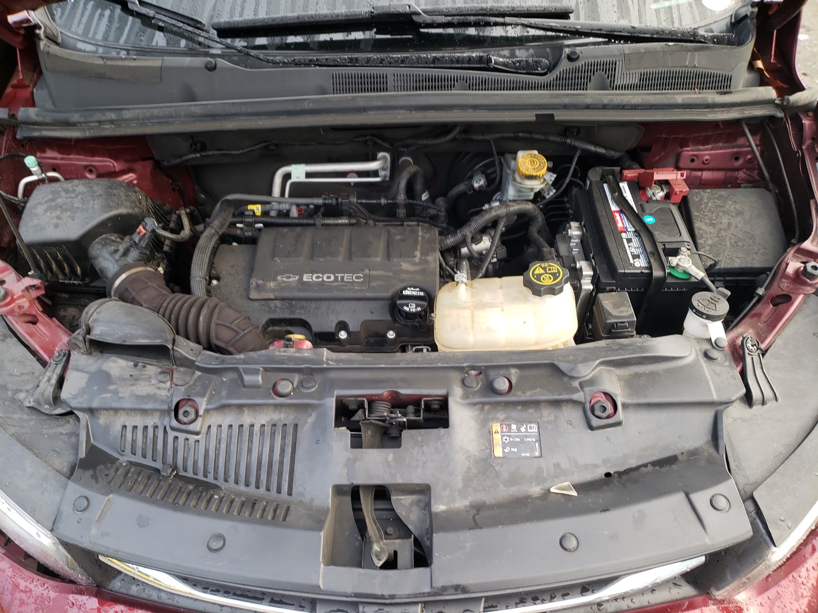 Photo 7 from auction – 2017 CHEVROLET TRAX LS with VIN 3GNCJKSB9HL165684