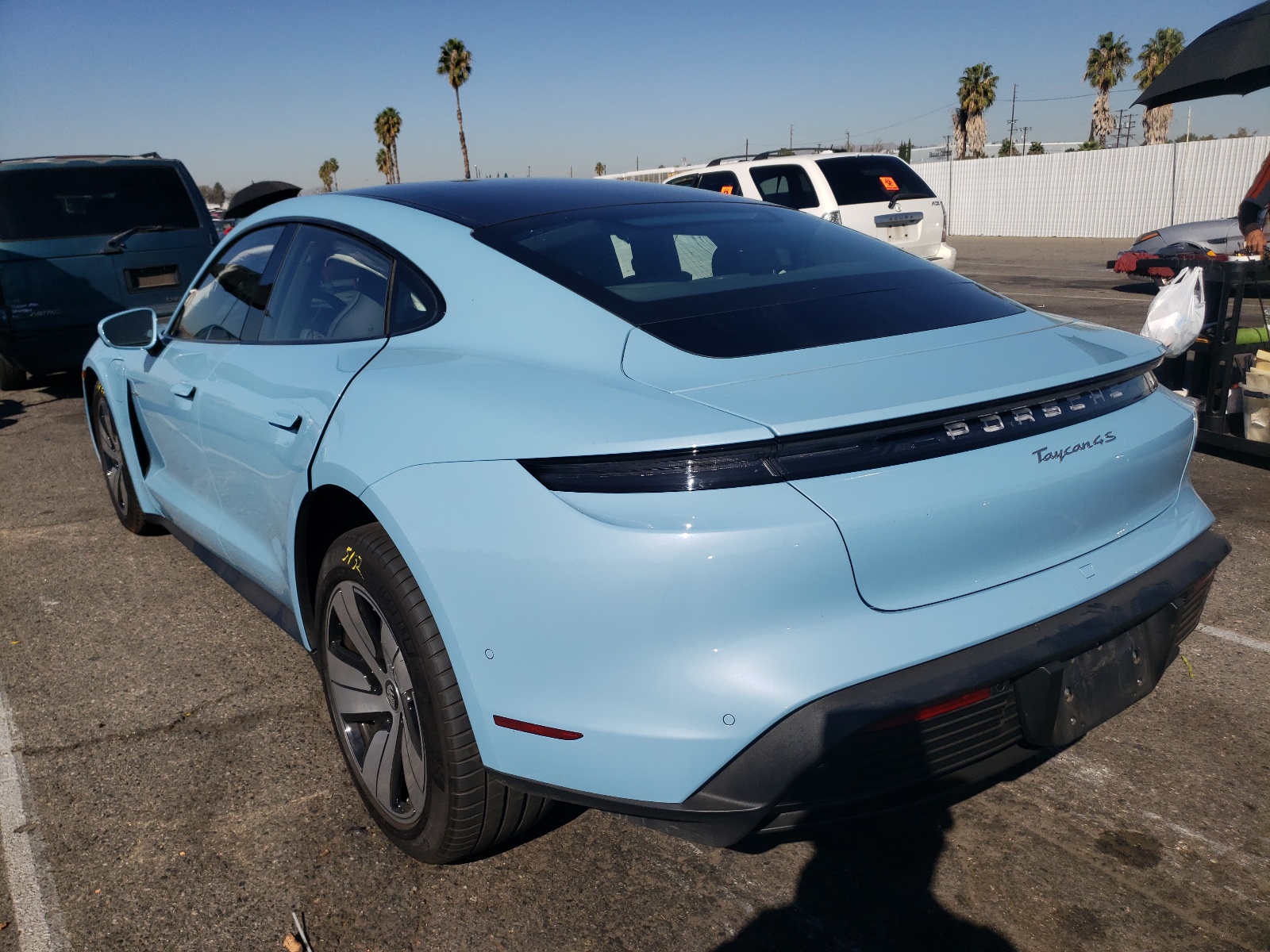 Photo 3 from auction – 2020 PORSCHE TAYCAN 4S with VIN WP0AB2Y17LSA51837