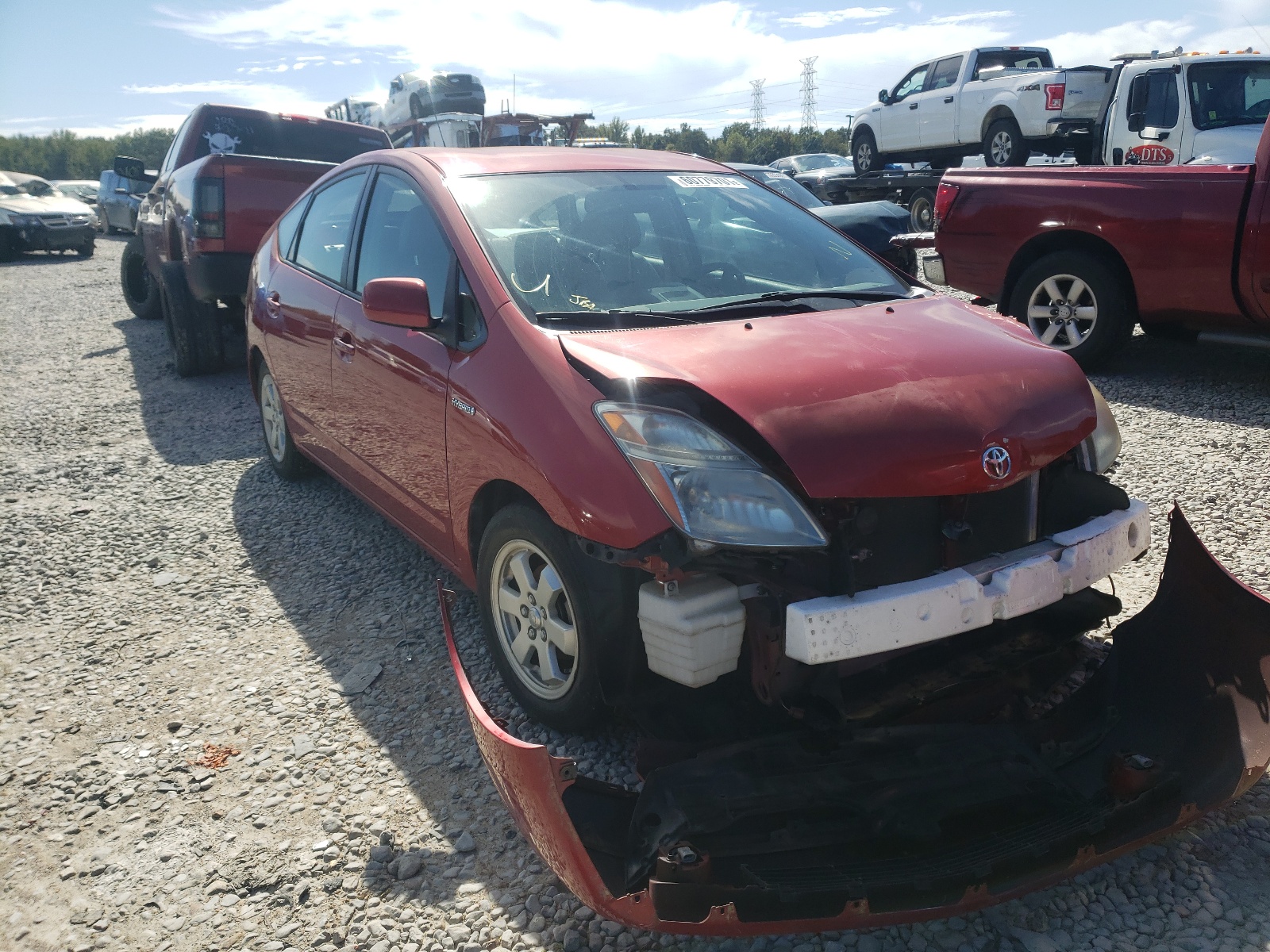 Photo 1 from auction – 2007 TOYOTA PRIUS with VIN JTDKB20U877548797