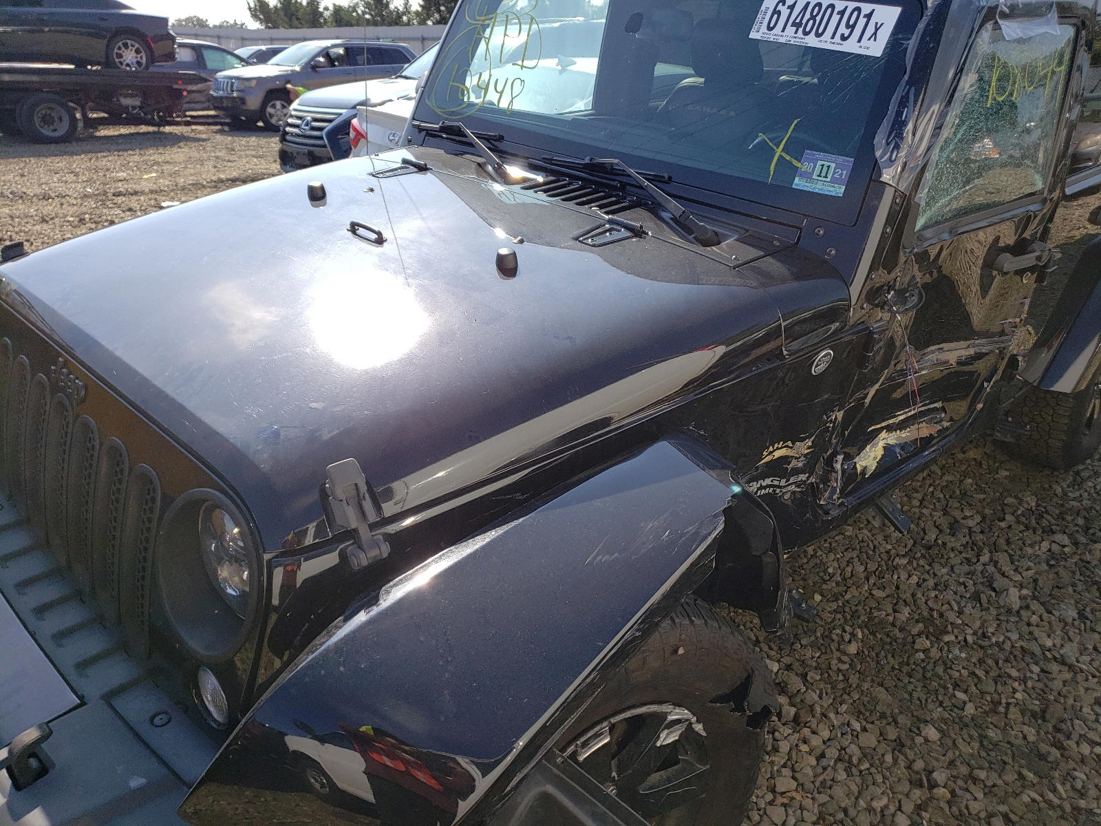 Photo 9 from auction – 2015 JEEP WRANGLER U with VIN 1C4BJWEG3FL557507