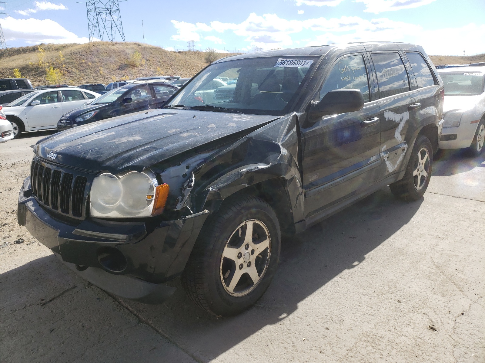 Photo 2 from auction – 2007 JEEP GRAND CHER with VIN 1J8GR48K07C665578