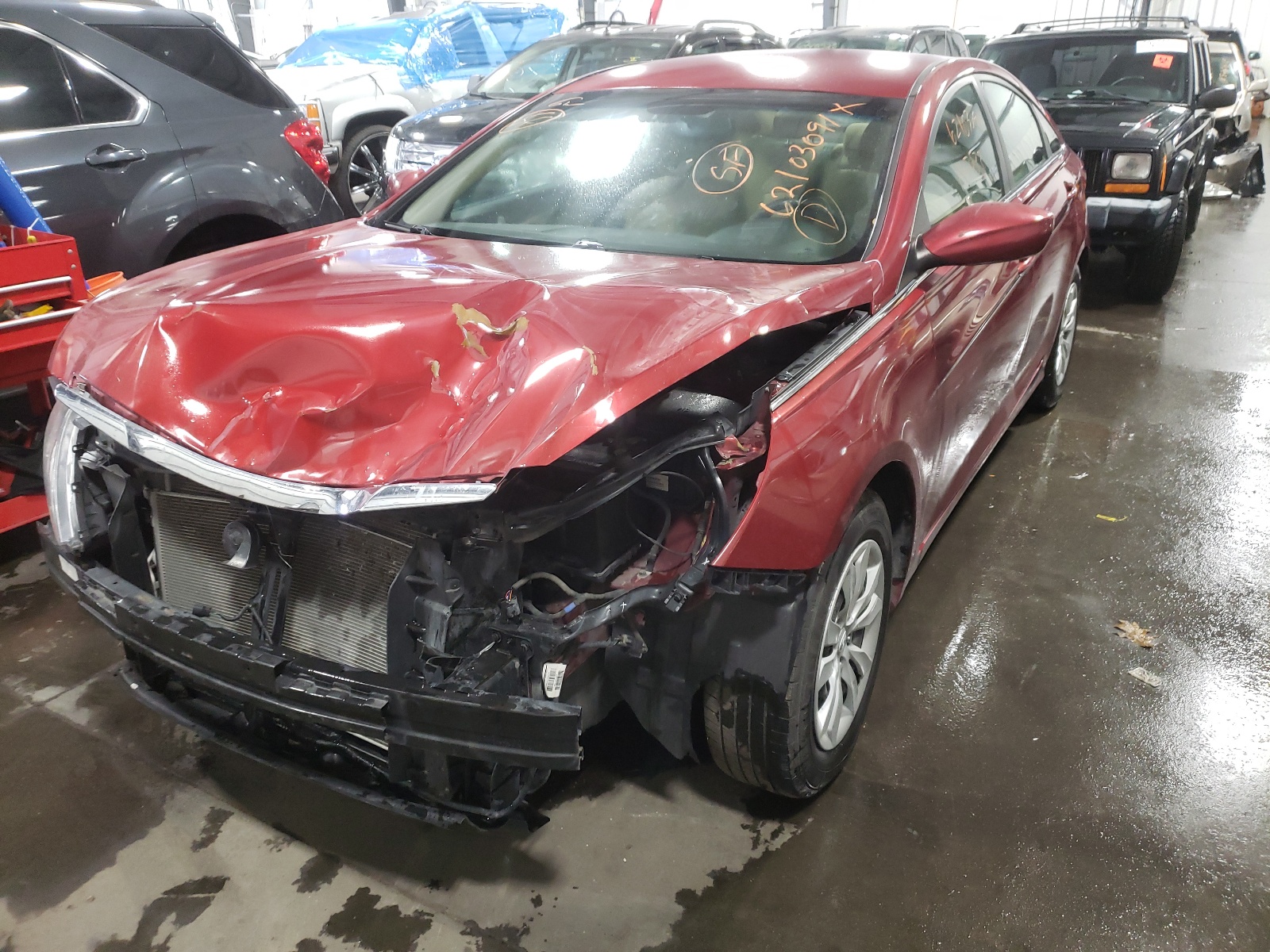Zdjęcie 2 z aukcji – 2012 HYUNDAI SONATA GLS z VIN 5NPEB4AC7CH403707
