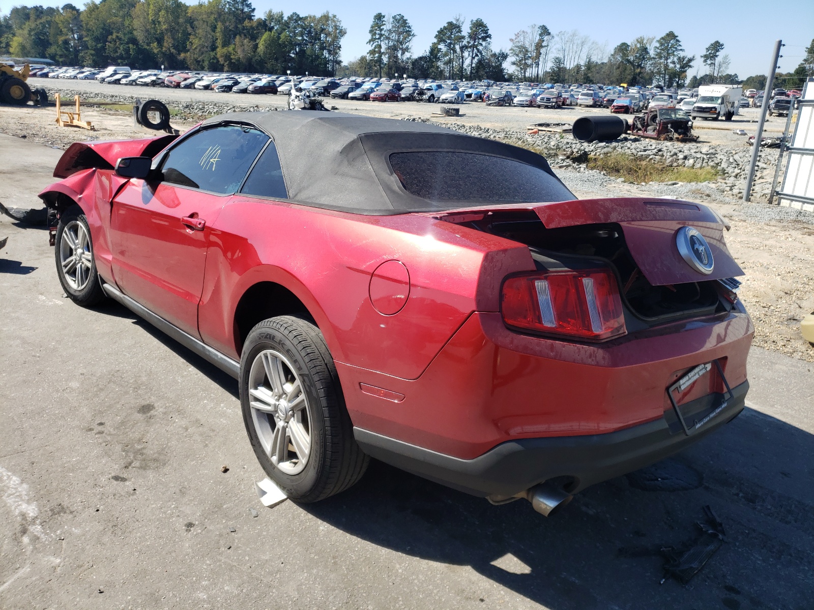 Photo 3 from auction – 2011 FORD MUSTANG with VIN 1ZVBP8EM3B5154154