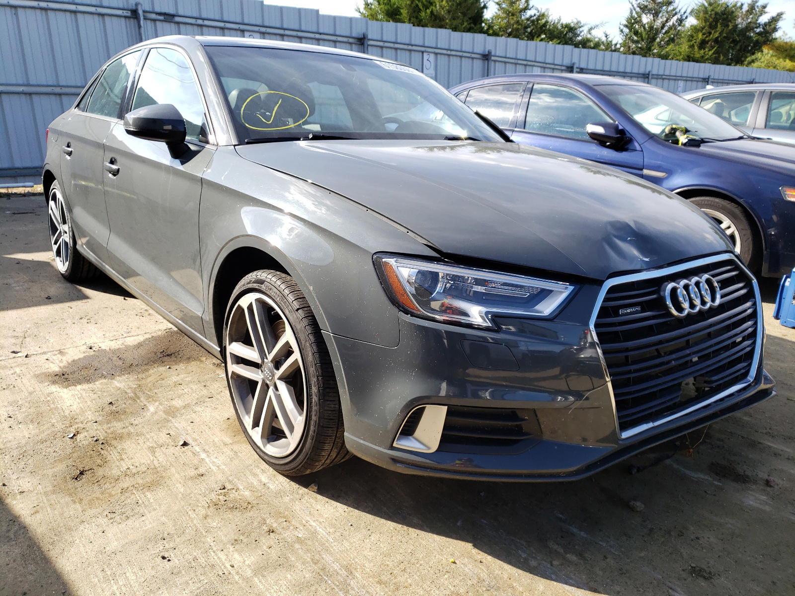 AUDI A3 PREMIUM 2017 with VIN WAUB8GFFXH1006588 - Photo from auction