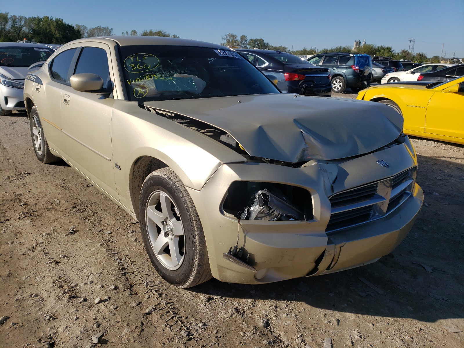 DODGE CHARGER SX 2010 with VIN 2B3CA3CV9AH187322 - Photo from auction