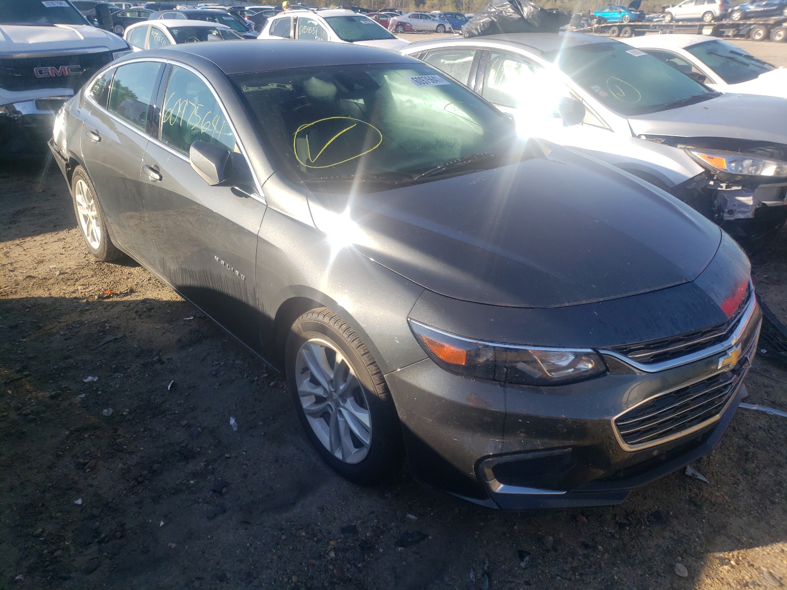 CHEVROLET MALIBU LT 2017 with VIN 1G1ZE5ST5HF198492 - Photo from auction