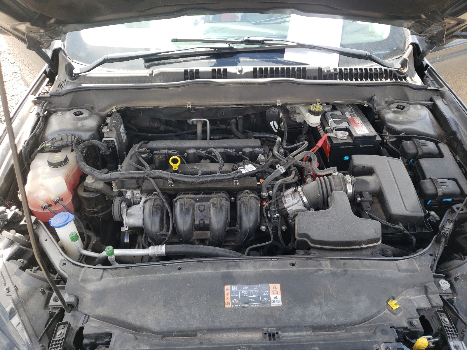 Photo 7 from auction – 2017 FORD FUSION S with VIN 3FA6P0G78HR241542