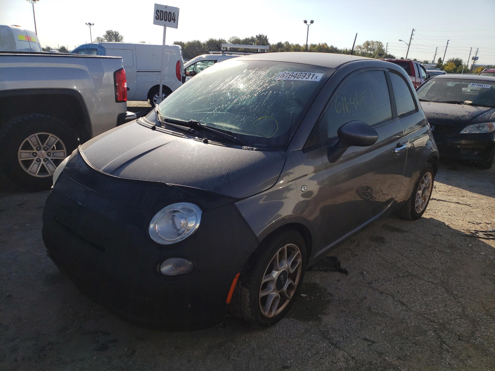 Photo 2 from auction – 2013 FIAT 500 POP with VIN 3C3CFFAR9DT698178