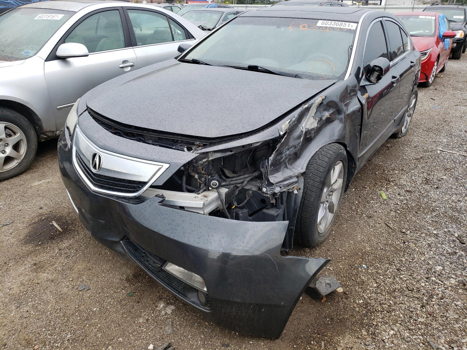 Photo 2 from auction – 2012 ACURA TL with VIN 19UUA8F57CA018057