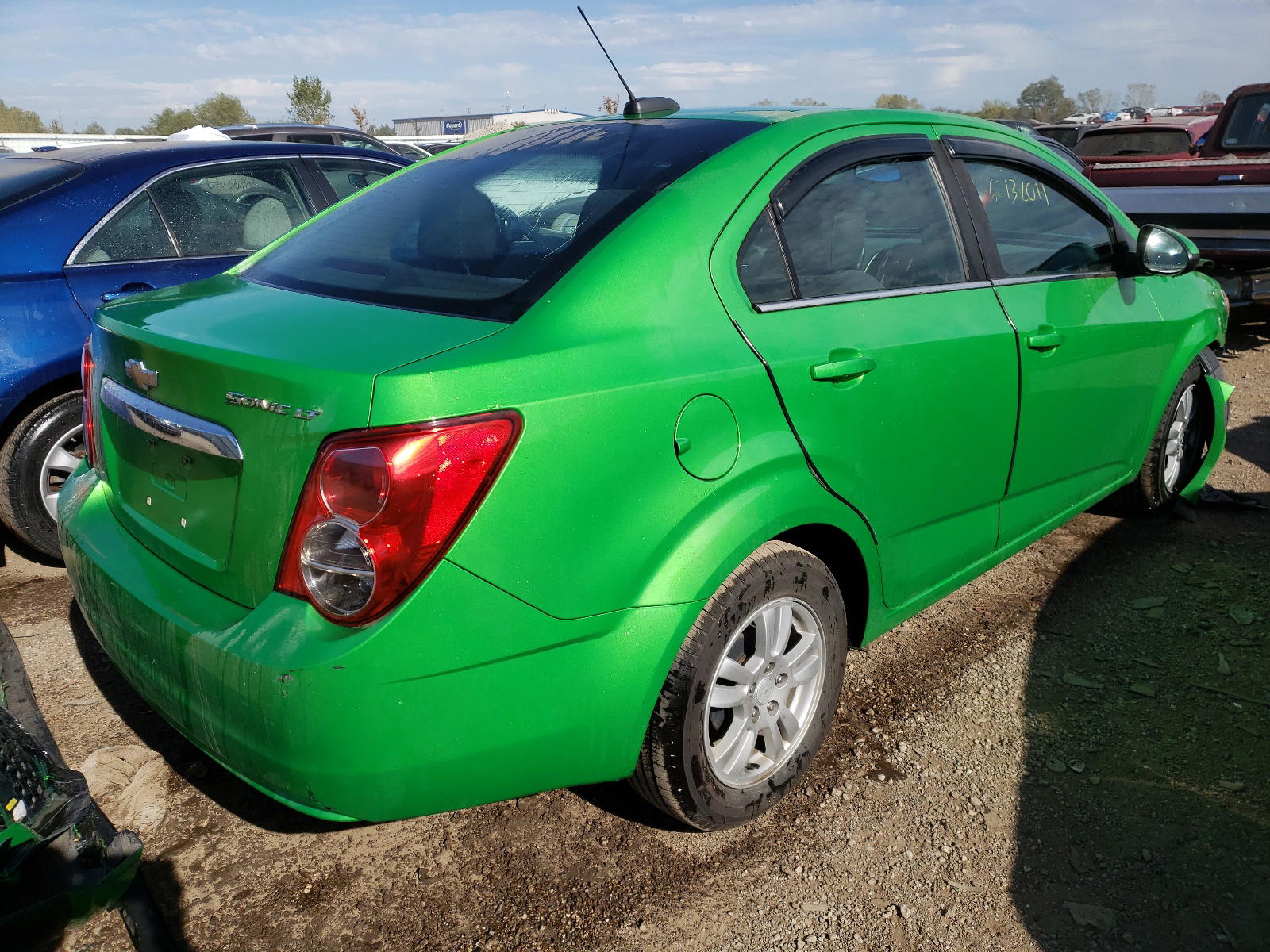 Photo 4 from auction – 2015 CHEVROLET SONIC LT with VIN 1G1JC5SH4F4136718