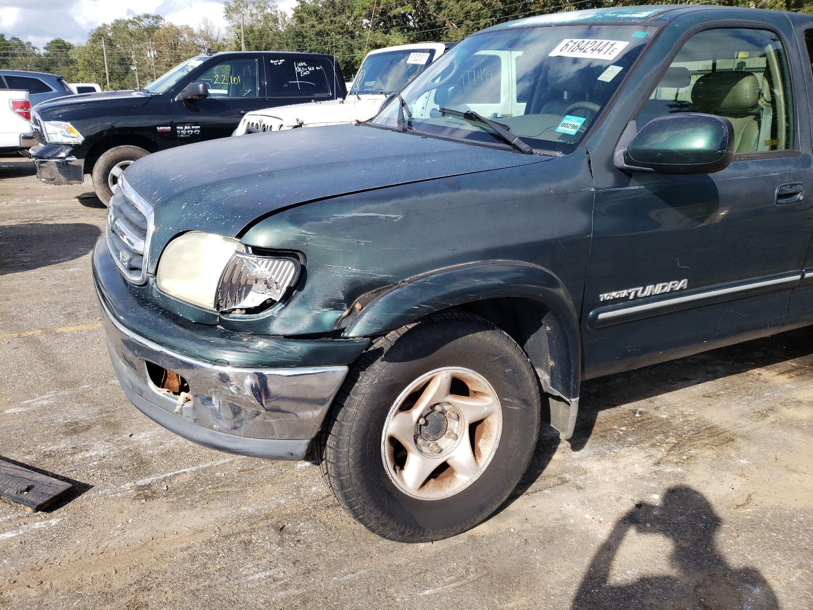 Photo 9 from auction – 2001 TOYOTA TUNDRA ACC with VIN 5TBBT48101S202204