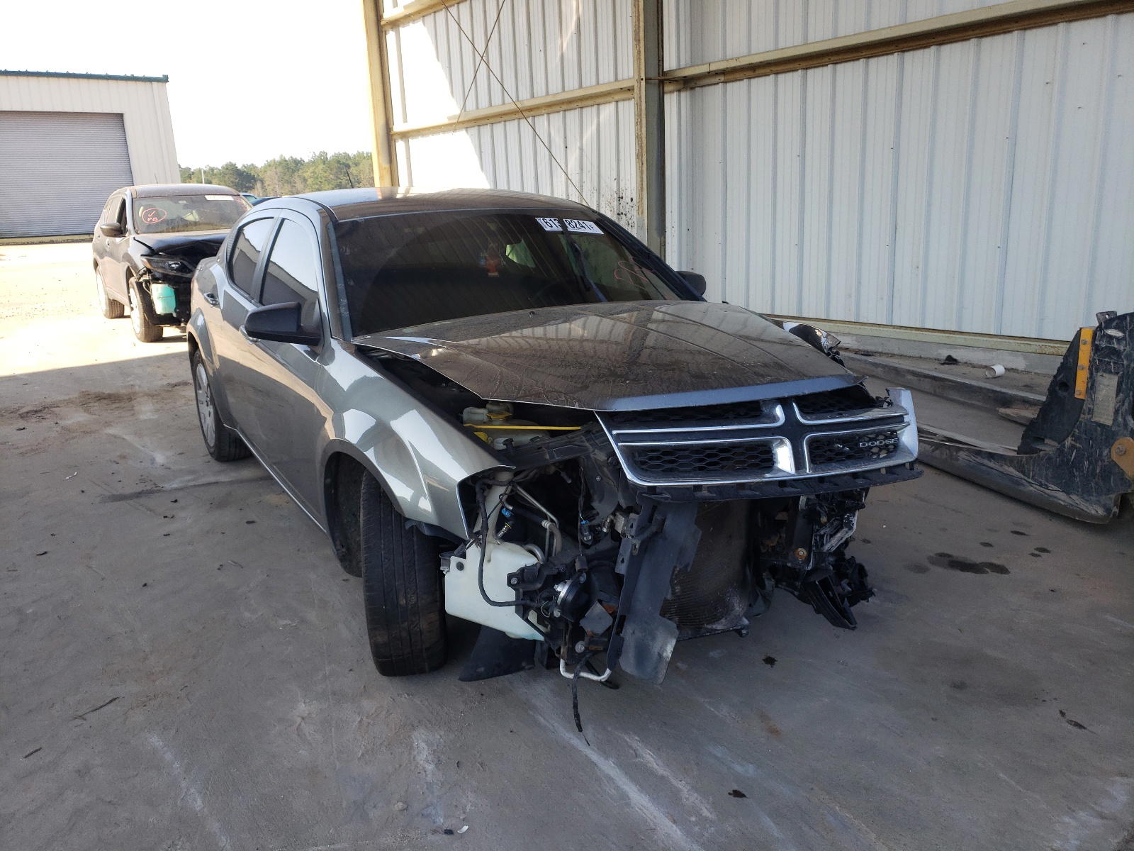 DODGE AVENGER SE 2012 with VIN 1C3CDZAB0CN111455 - Photo from auction