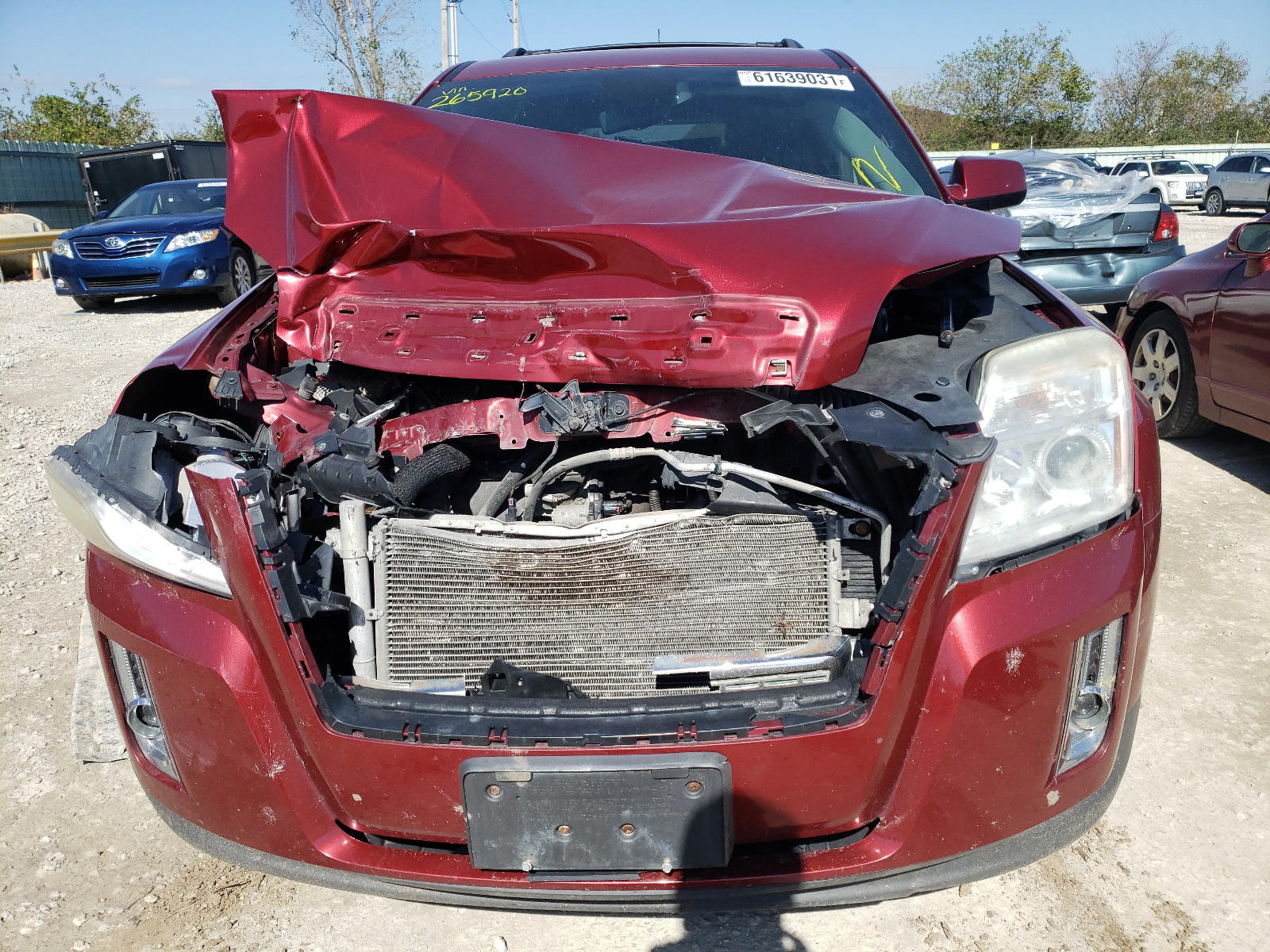 Photo 9 from auction – 2012 GMC TERRAIN SL with VIN 2GKFLTEK9C6265920