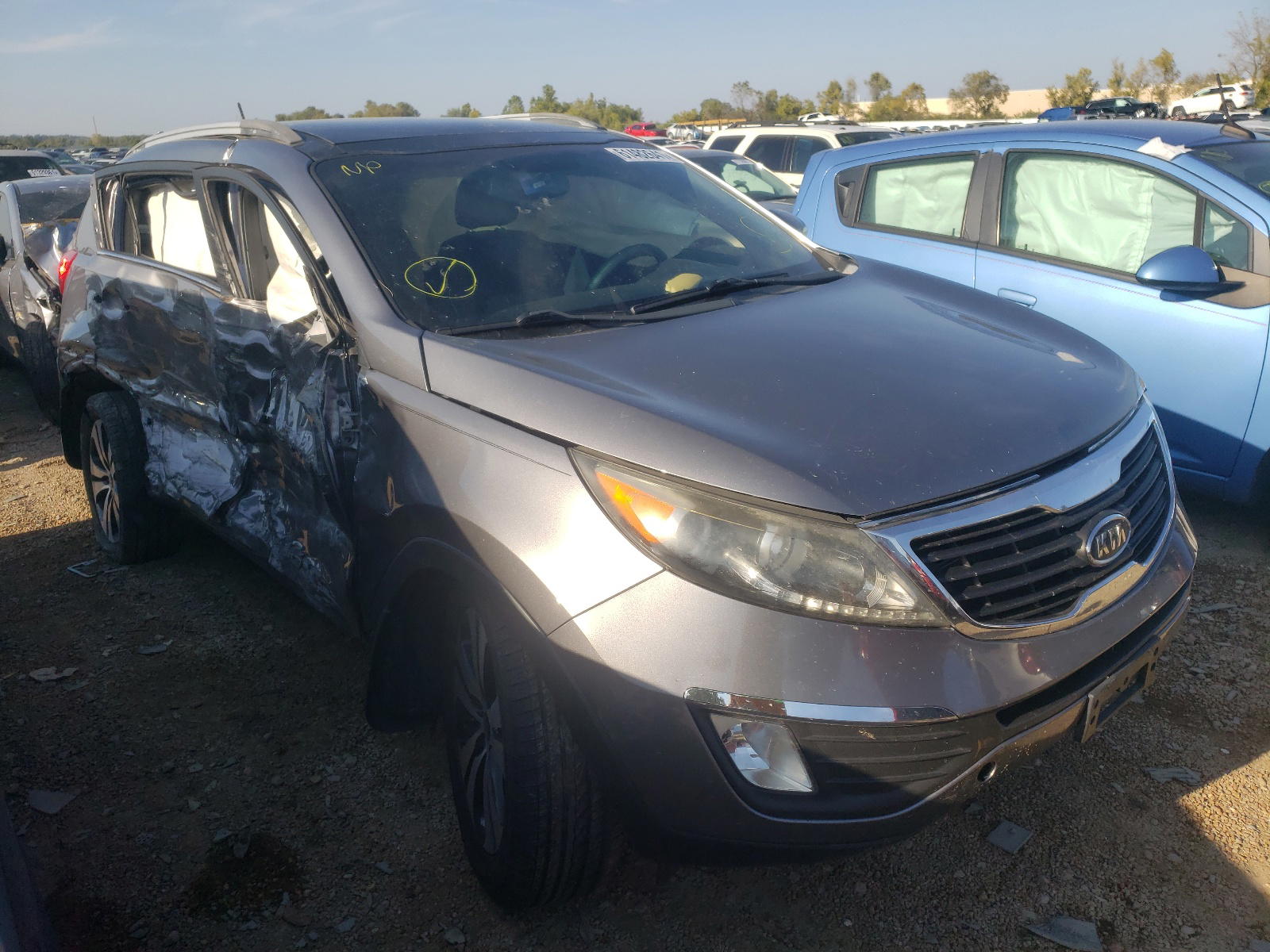 KIA SPORTAGE E 2011 with VIN KNDPC3A23B7104208 - Photo from auction