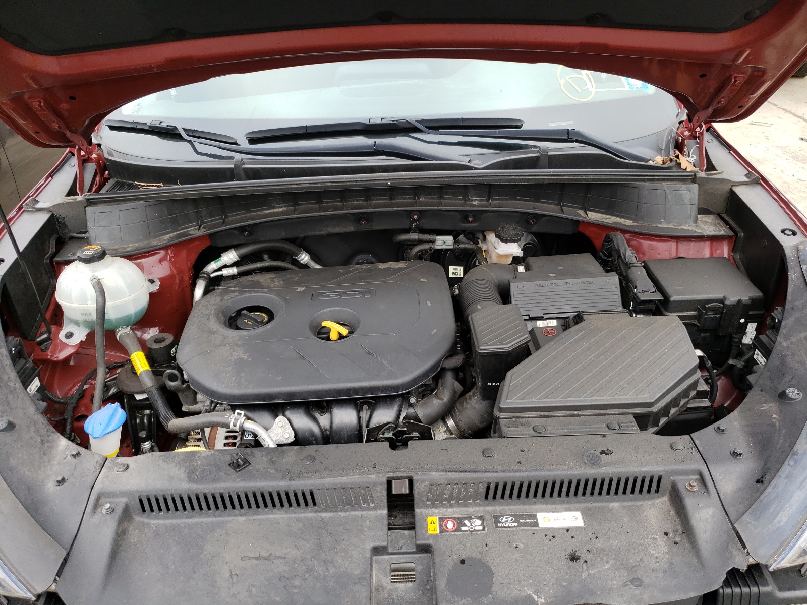 Photo 7 from auction – 2019 HYUNDAI TUCSON SE with VIN KM8J2CA46KU973280