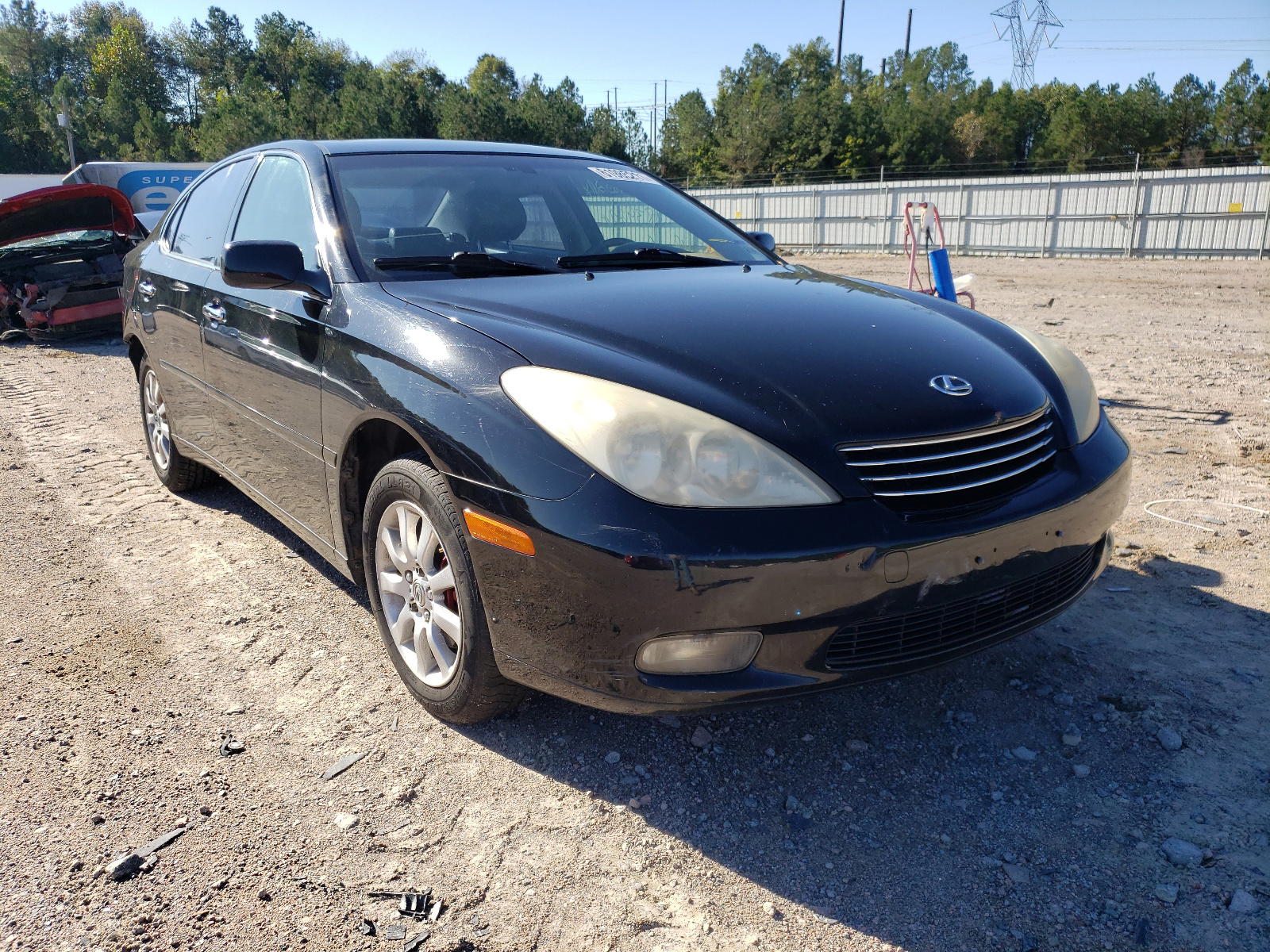 LEXUS ES300 2003 with VIN JTHBF30G725006727 - Photo from auction