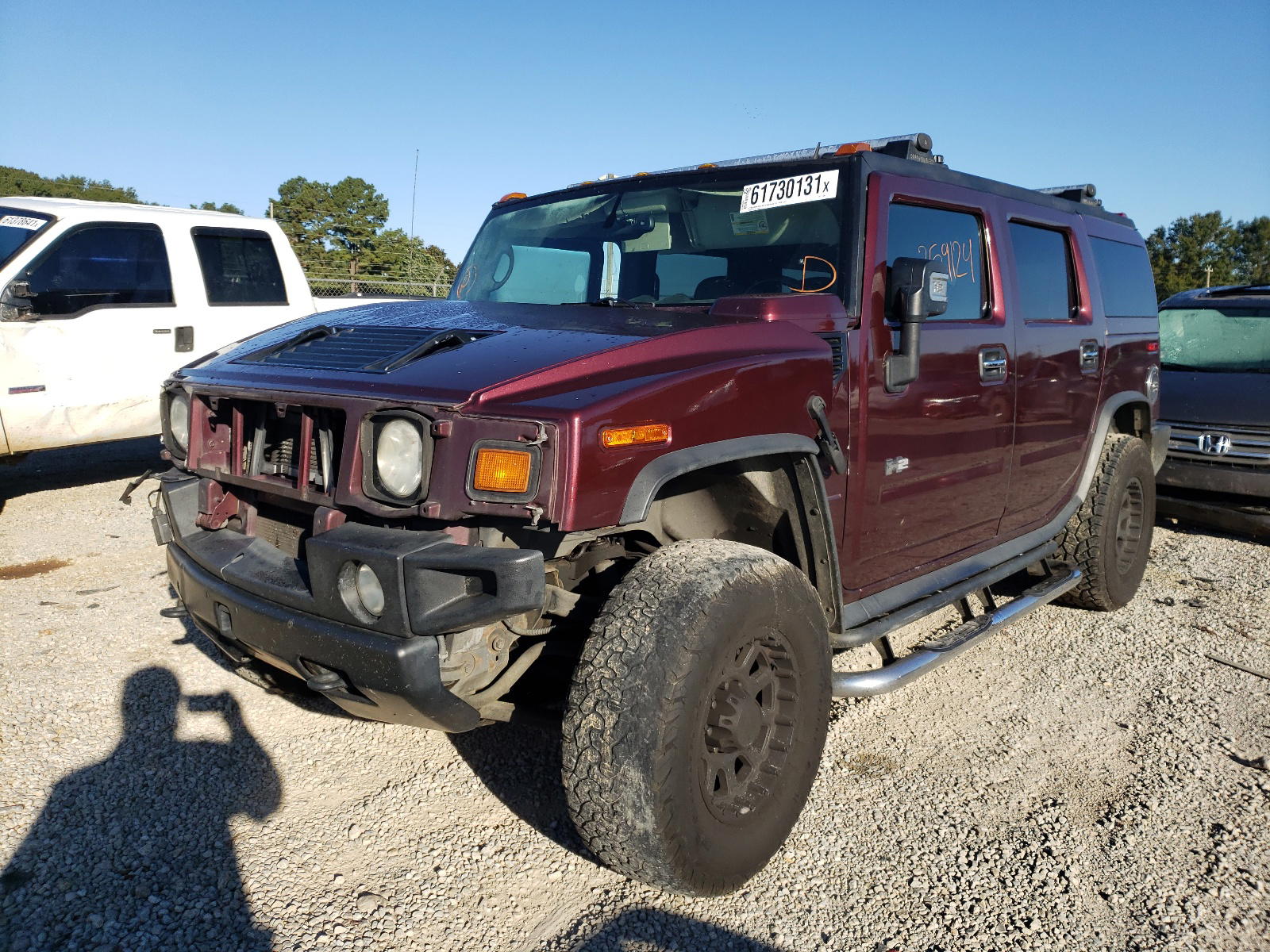 Photo 2 from auction – 2006 HUMMER H2 with VIN 5GRGN23U06H119007
