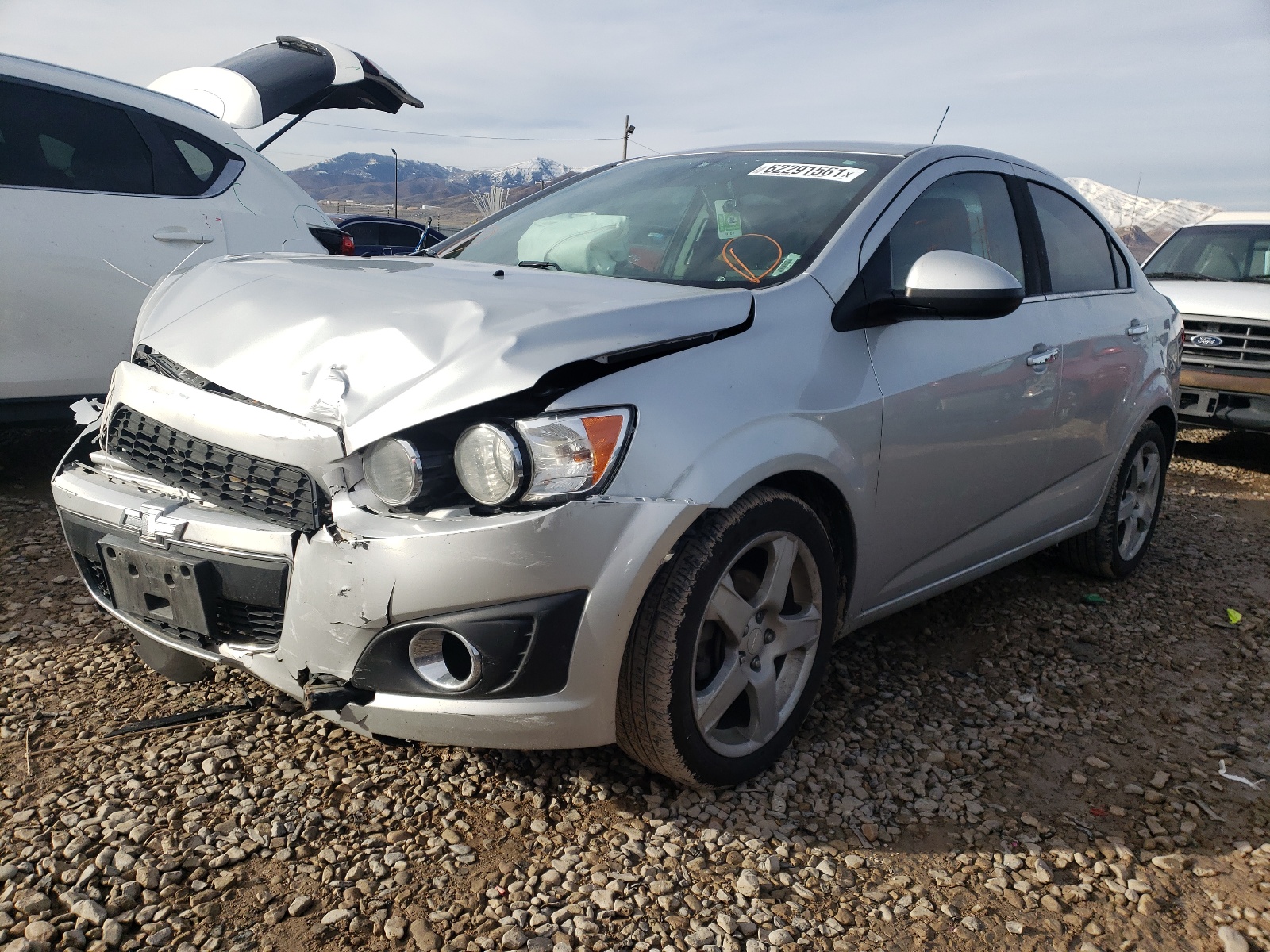 Photo 2 from auction – 2016 CHEVROLET SONIC LTZ with VIN 1G1JE5SB7G4163757